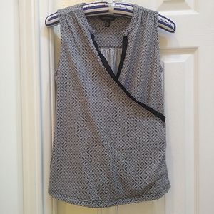 BANANA REPUBLIC WRAP STYLE BLOUSE